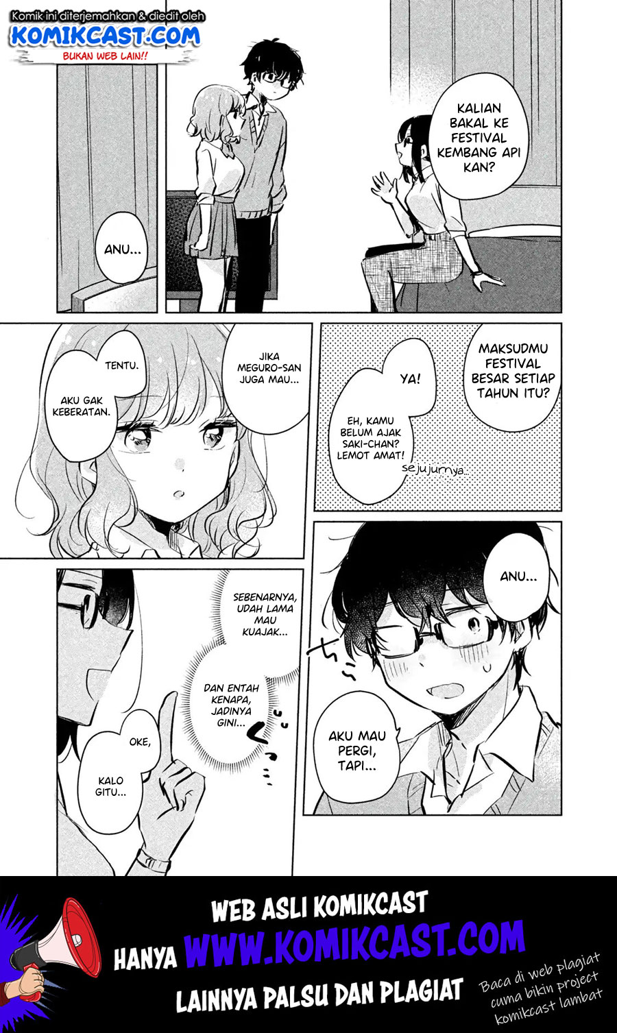 It’s Not Meguro-san’s First Time Chapter 09 Bahasa Indonesia